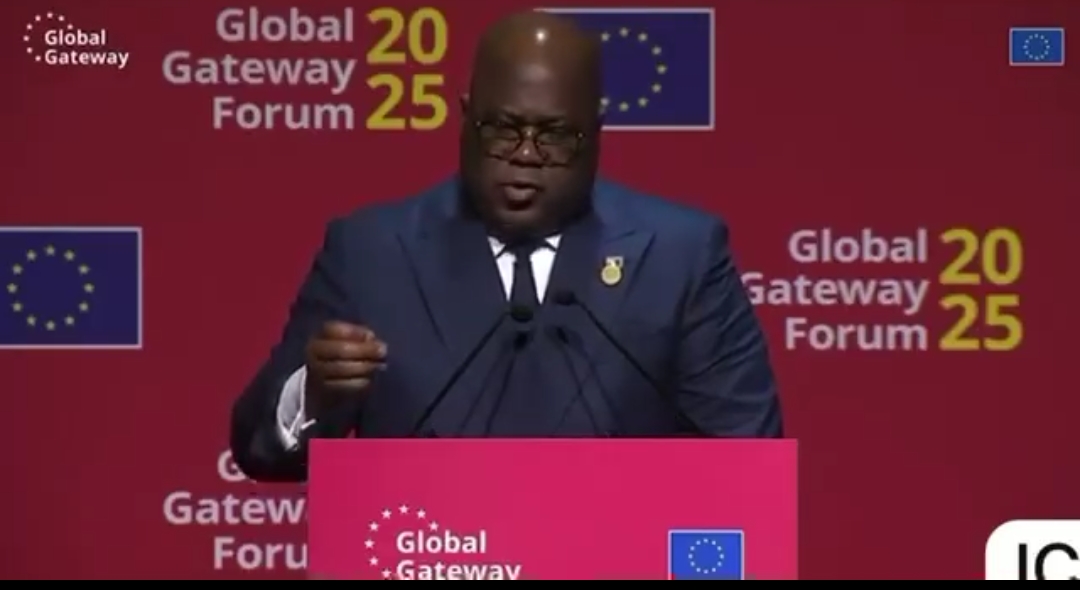 Bruxelles /  Global Gateway Forum, axé sur les investissements européens en Afrique : Félix Tshisekedi parle directement à Paul Kagame.