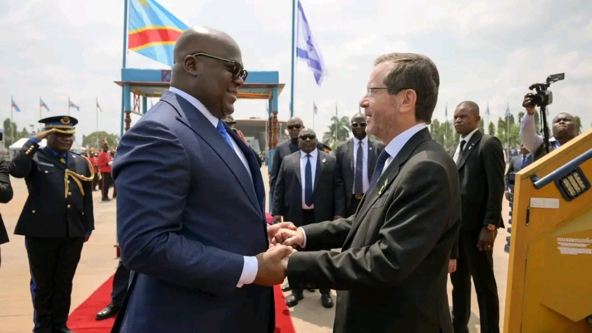 Politique — RDC et Israël : Une coopération prometteuse entre Félix Tshisekedi et Isaac Herzog