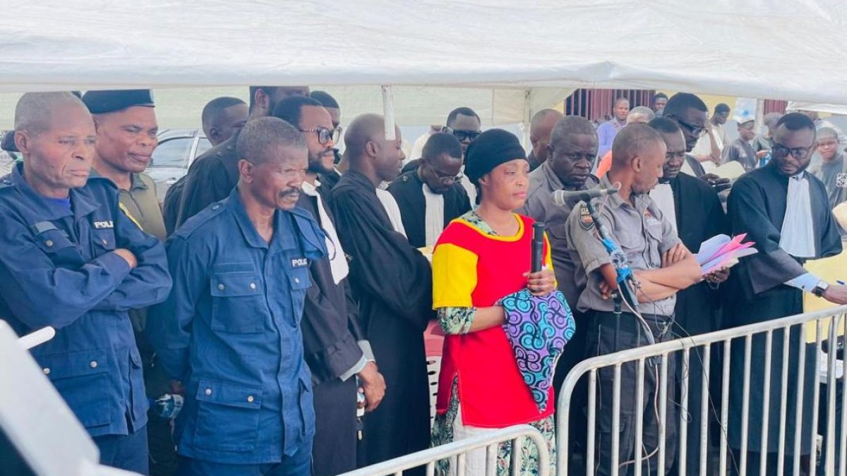 Justice — Braquage de banque à Kinshasa : perpétuité requise contre Honorine Porsche